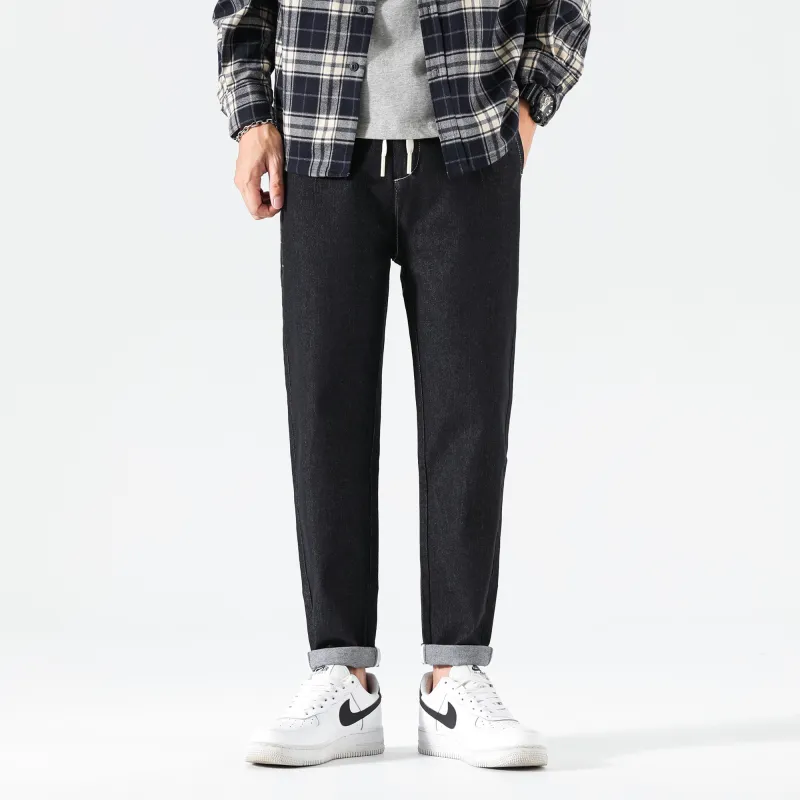 FAIRWHALE Jeans Unisex Denim Black-2