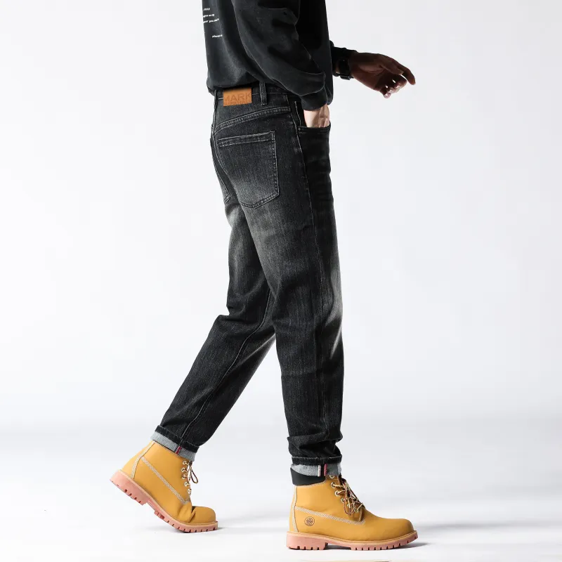 FAIRWHALE Jeans Unisex Denim Black-7