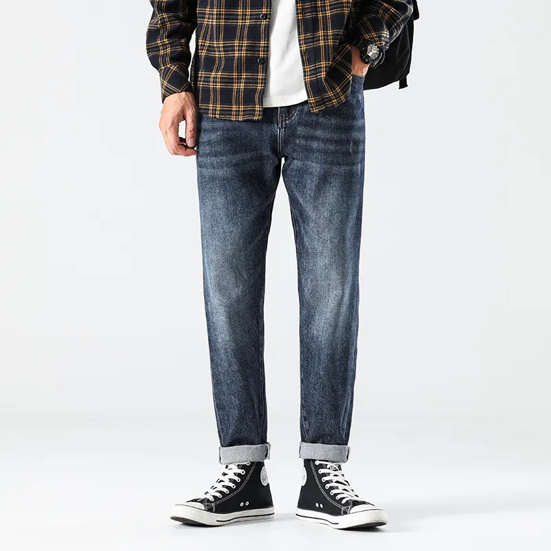 FAIRWHALE Jeans Unisex Denim Blue-7