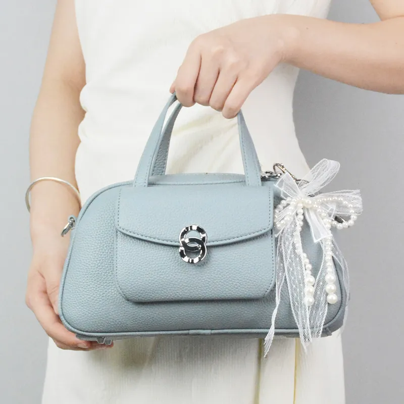 MISS GAIL Synthetic Leather Shoulder Bag, Crossbody Bag, Handbag Regular Women's Yellow/Blue-17