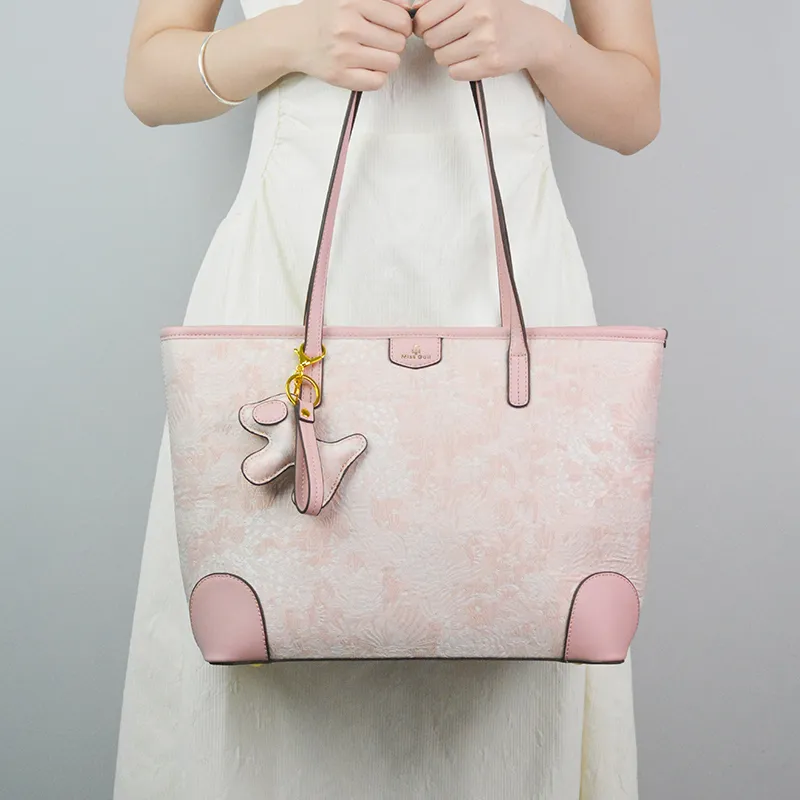 MISS GAIL Synthetic Leather Portable Underarm Shoulder Bag Tubas Women's Multicolor-32