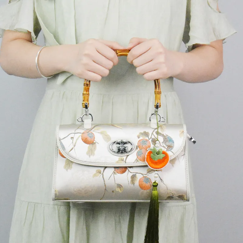 MISS GAIL Synthetic Leather Shoulder Bag, Crossbody Bag, Handbag Women's Ecru-10