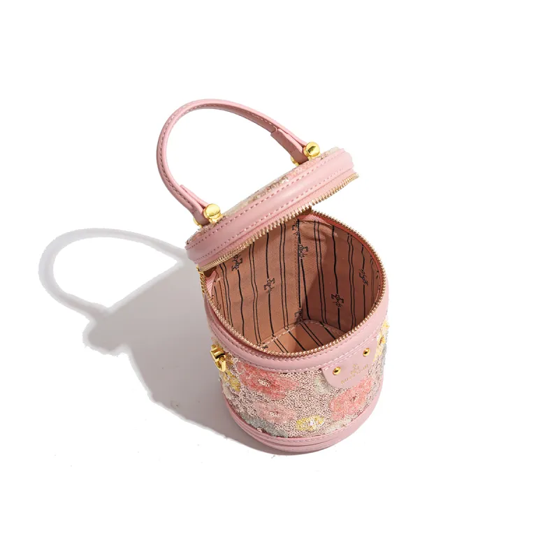 MISS GAIL Artificial Leather Shoulder Bag Crossbody Bag Handbags Regular Women's Pink-11