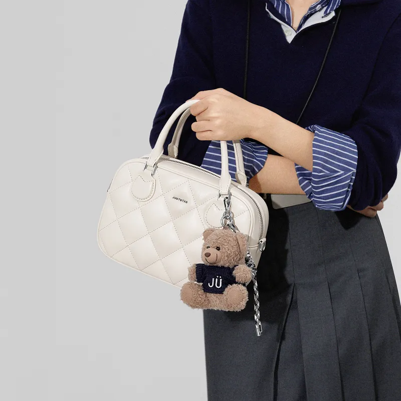 JUST STAR Synthetic Leather Crossbody One Shoulder Handbag Regular Women's Multicolor-34