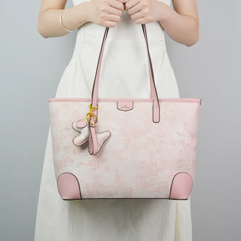 MISS GAIL Synthetic Leather Portable Underarm Shoulder Bag Tubas Women's Multicolor-11