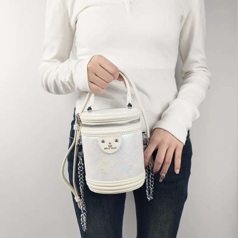 MISS GAIL Artificial Leather Shoulder Bag Crossbody Bag Handbags Regular Women's Pink-17