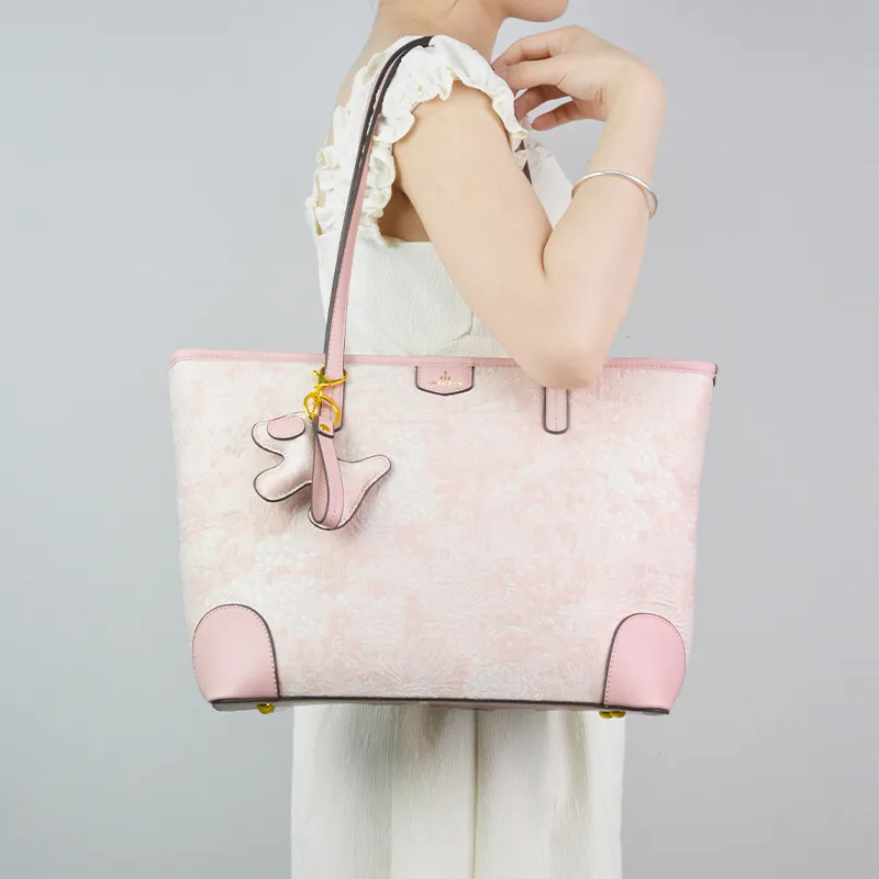 MISS GAIL Synthetic Leather Portable Underarm Shoulder Bag Tubas Women's Multicolor-33