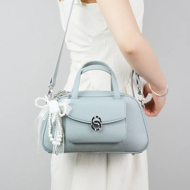 MISS GAIL Synthetic Leather Shoulder Bag, Crossbody Bag, Handbag Regular Women's Yellow/Blue-22