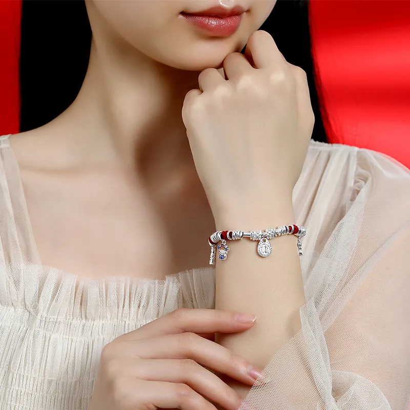IDEAL 999 Fine Silver Bracelets Unisex-1
