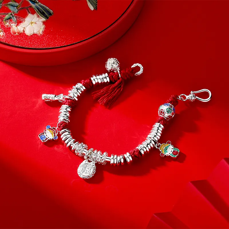 IDEAL 999 Fine Silver Bracelets Unisex-4
