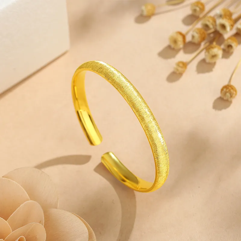 IDEAL 999 Fine Silver Bangles Unisex-3