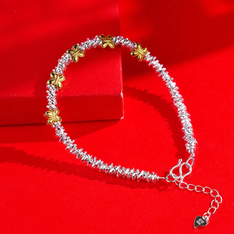 IDEAL S 999 Fine Silver Pure Silver Bracelets Unisex-3