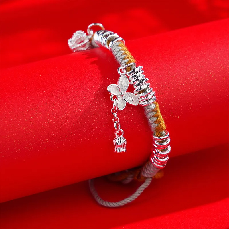 IDEAL 999 Fine Silver Bracelets Unisex-2