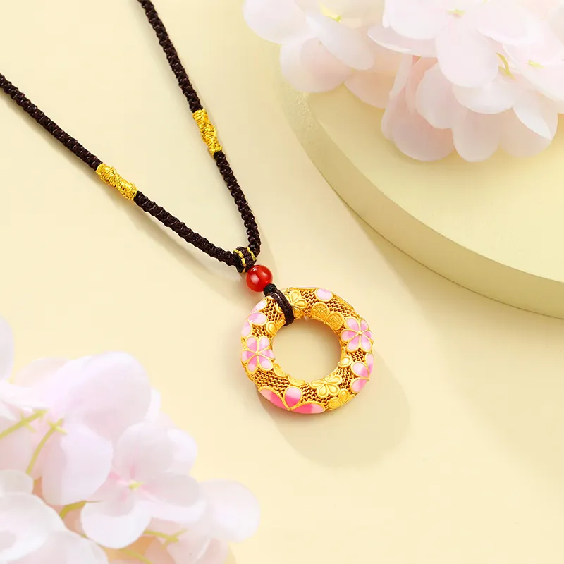 IDEAL 999 Fine Silver Necklaces Women's-4