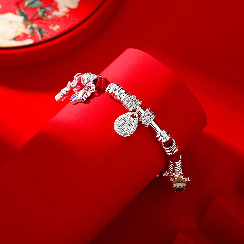 IDEAL 999 Fine Silver Bracelets Unisex-3