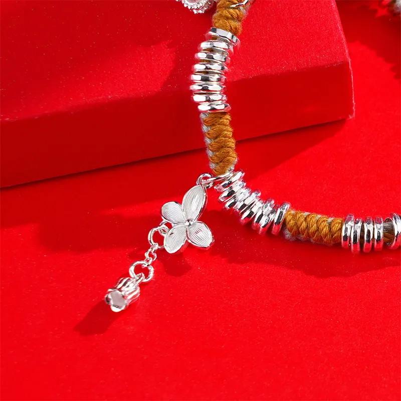 IDEAL 999 Fine Silver Bracelets Unisex-4