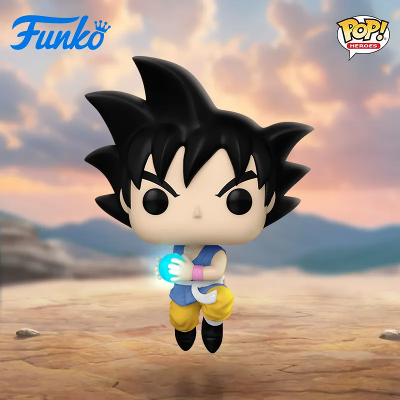 Funko POP! Dragon Ball GT Collection Sun Wukong Super Saiyan Chibi Figures 10.5cm-4