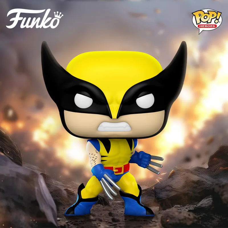Funko Marvel Ultimate The Wolverine With Damaged Mask Edition Chibi Figures 10cm-2