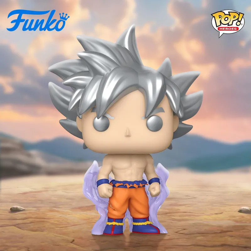Funko POP! Dragon Ball GT Collection Sun Wukong Super Saiyan Chibi Figures 10.5cm-7