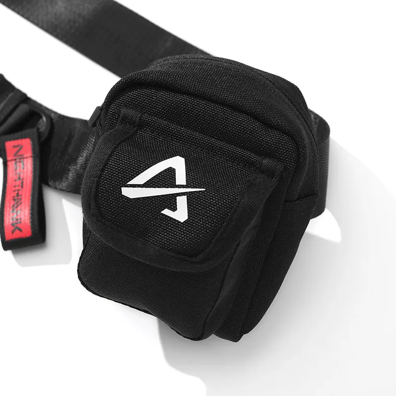 XXOFF Polyester Fanny Pack Regular Unisex Black-3