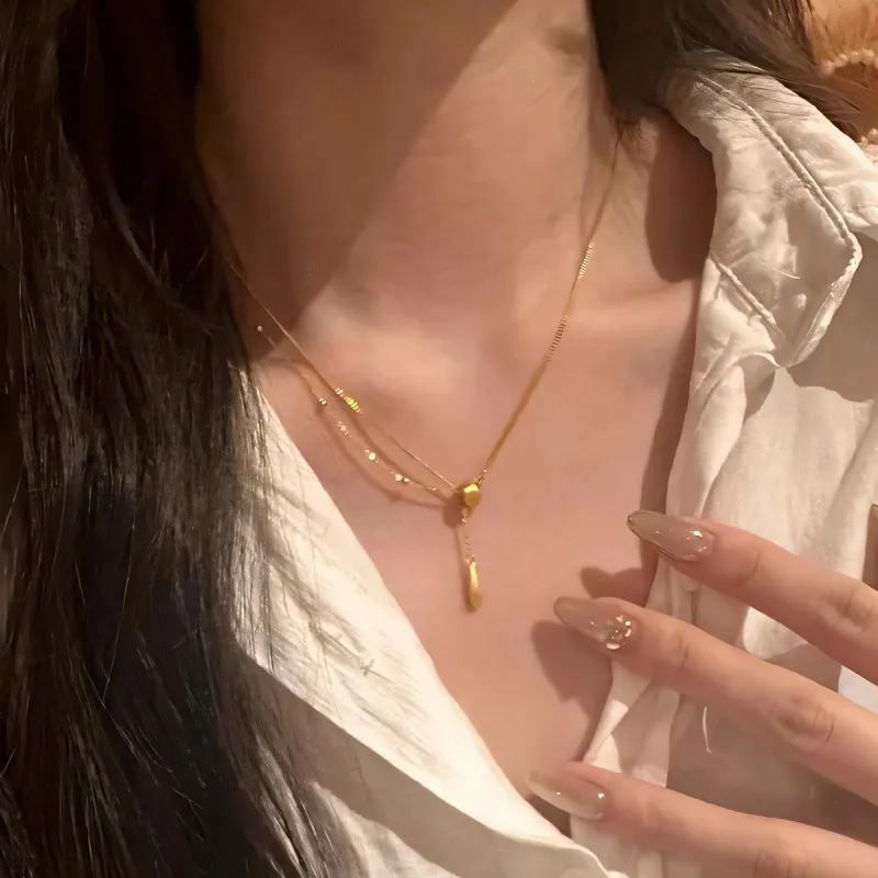 XXOFF Copper Alloy Necklaces Women's-4