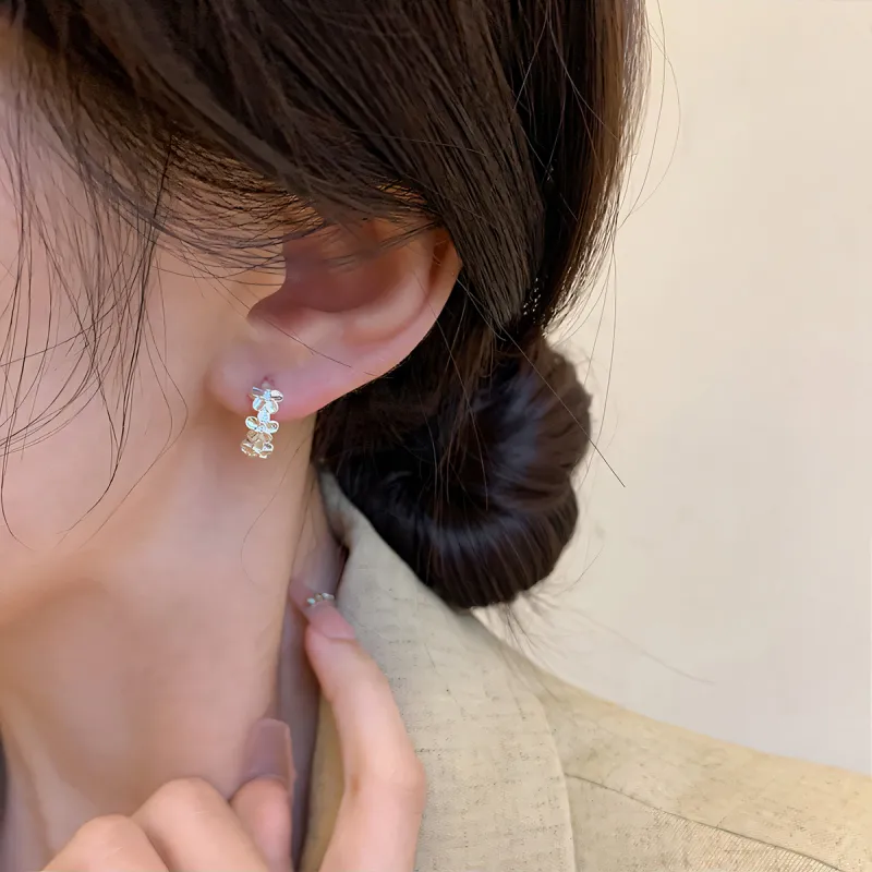 XXOFF Copper Alloy Clip On Earrings Women's-5