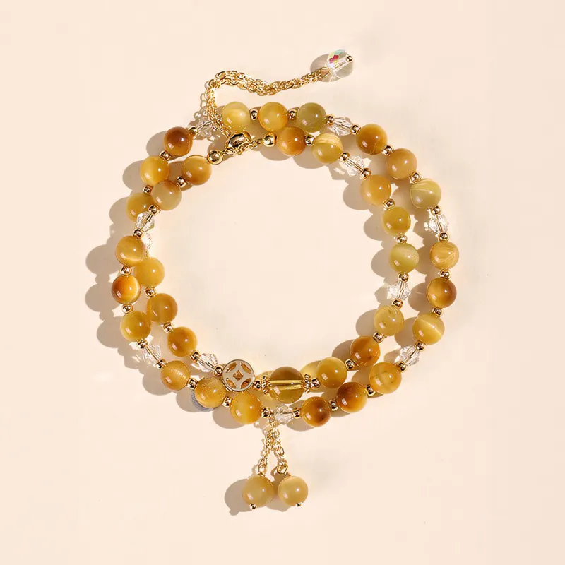 XXOFF Tiger's Eye Stone Bracelets Women's-4