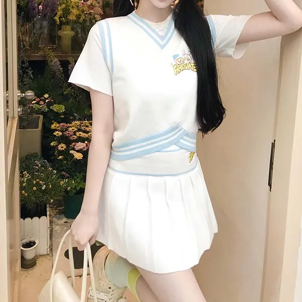 FRAIL STATE Casual Short Skirts Women's White-2