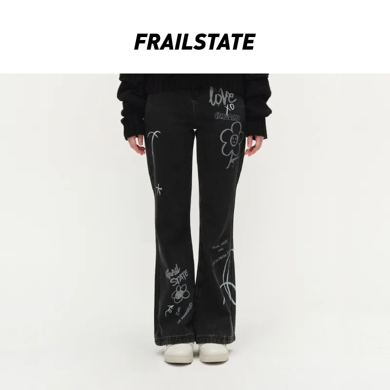 FRAIL STATE Jeans Women's Black-2