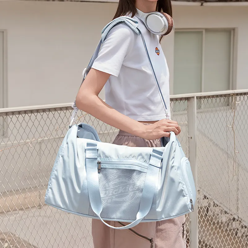 Dickies 32.2L Polyester Travel Bag Women's Pink/Blue/Apricot-10