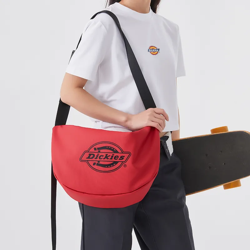 Dickies Polyester Pillow Bag, Commute Bag, Crossbody Bag Regular Unisex Red/Khaki/Black-10