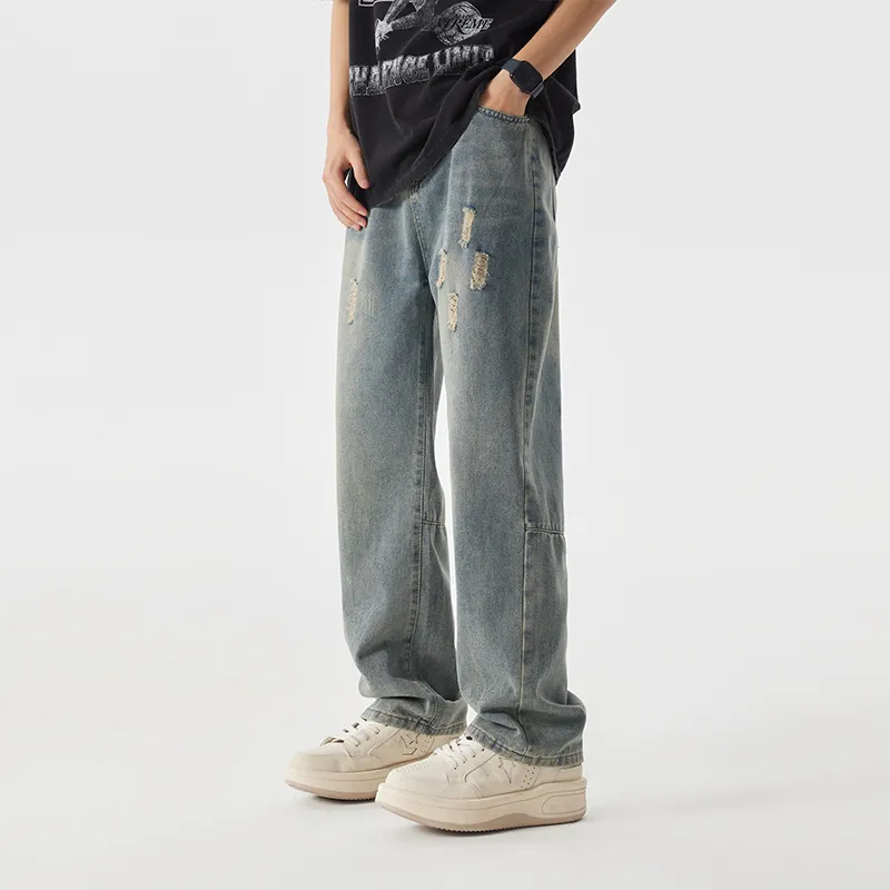 IVEIII Jeans Unisex Vintage Blue-3