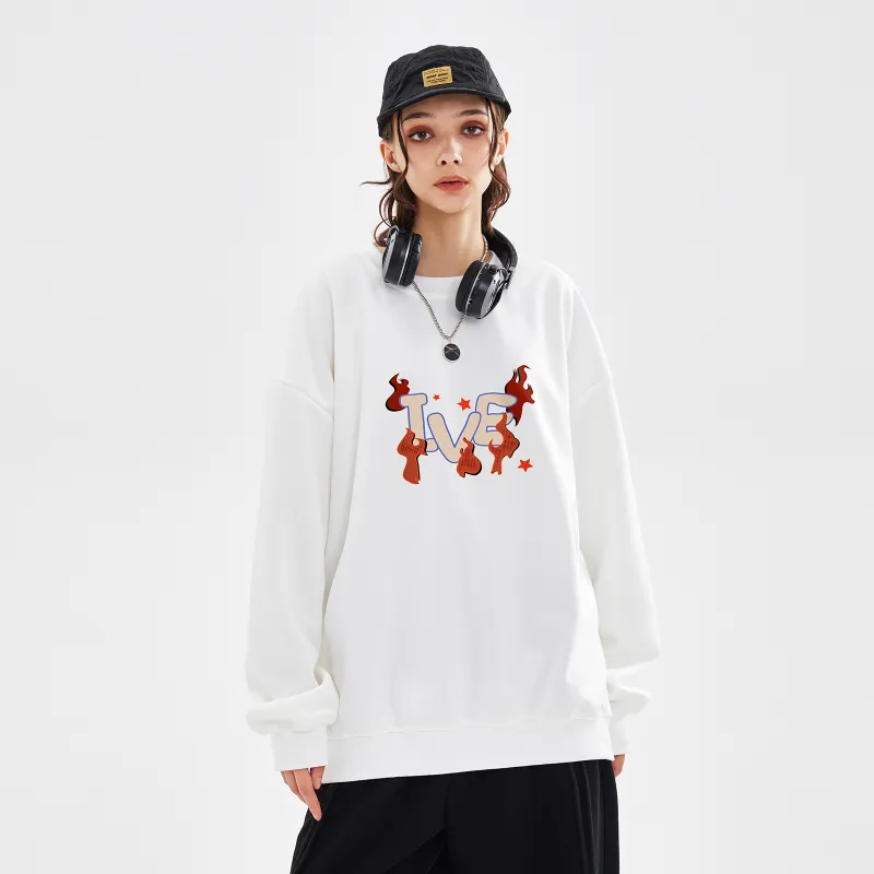 IVEIII Sweatshirt Sets Unisex-21