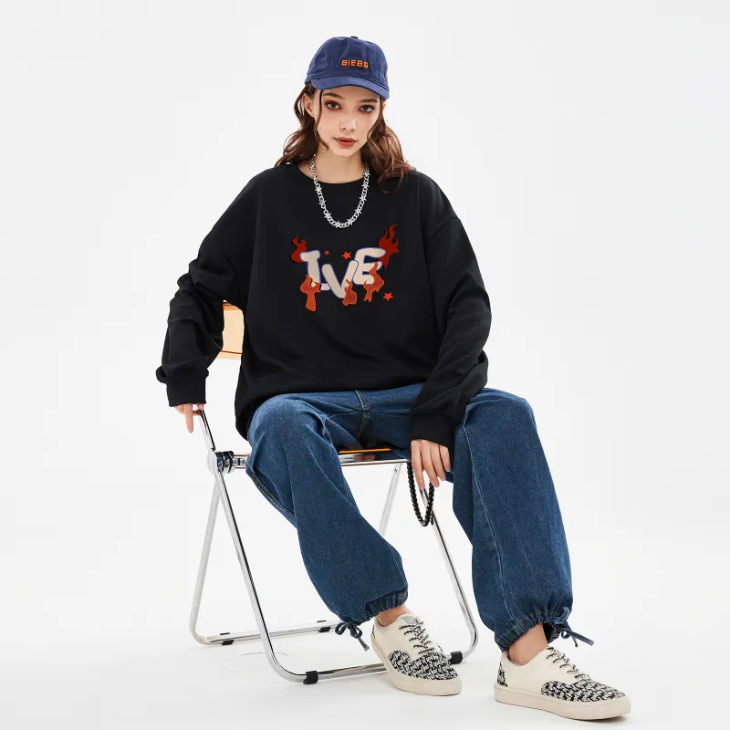 IVEIII Sweatshirt Sets Unisex-12