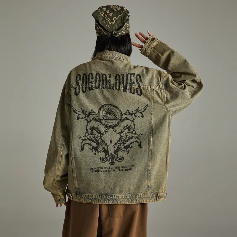 IVEIII Denim Jackets Unisex-5