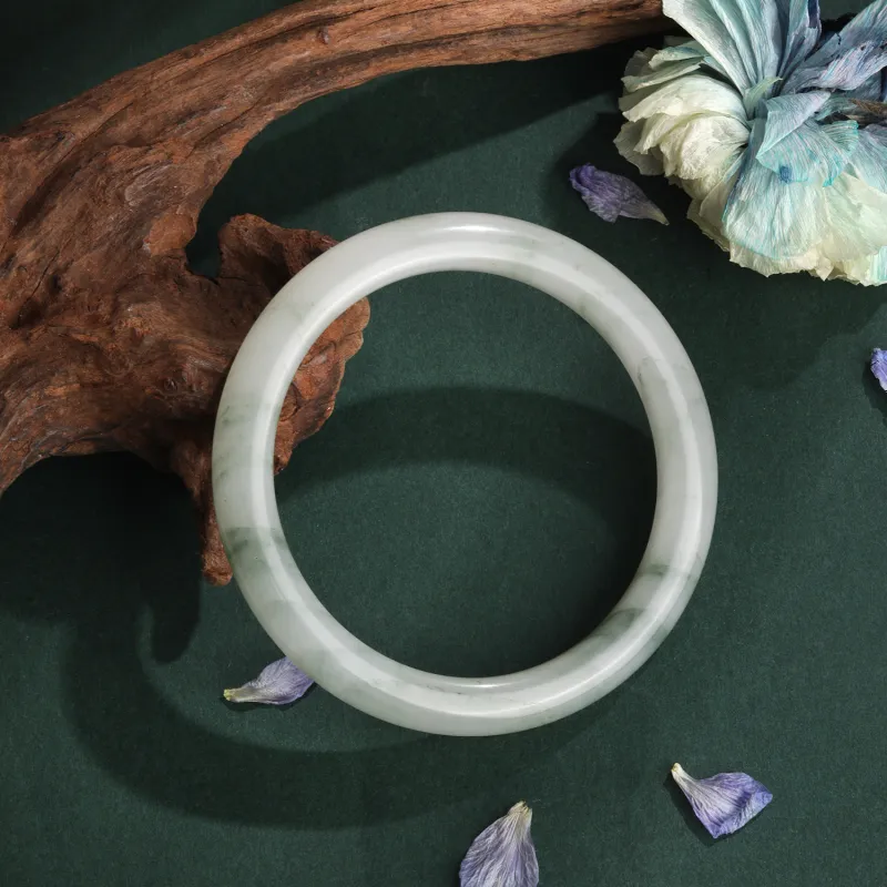 D.Get Tianshan Jade Bangles Unisex-2