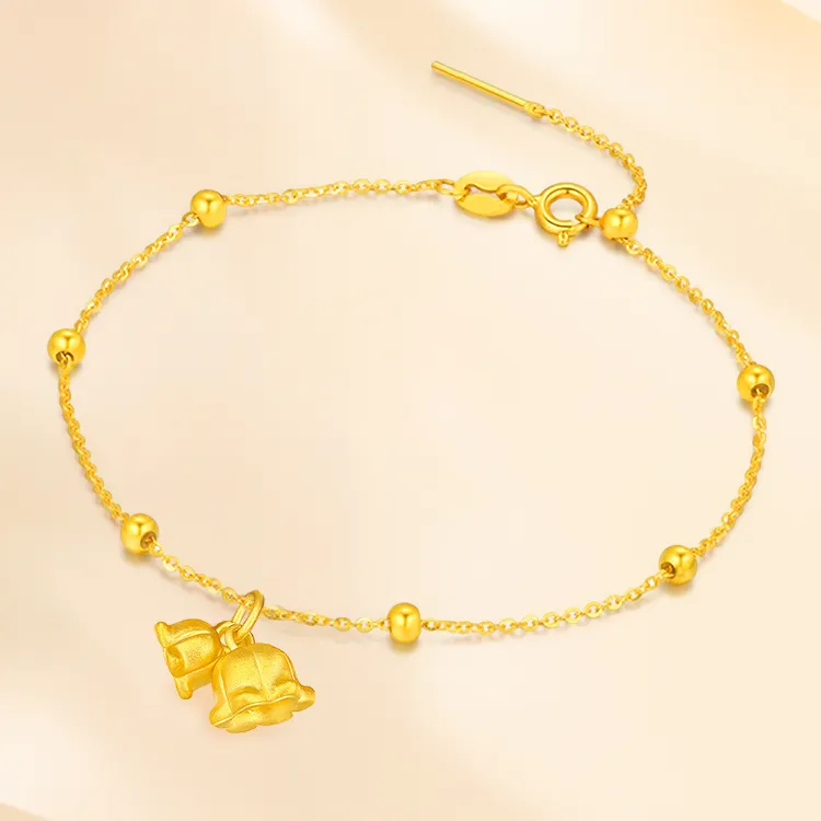 D.Get Gold Bracelet Unisex-2