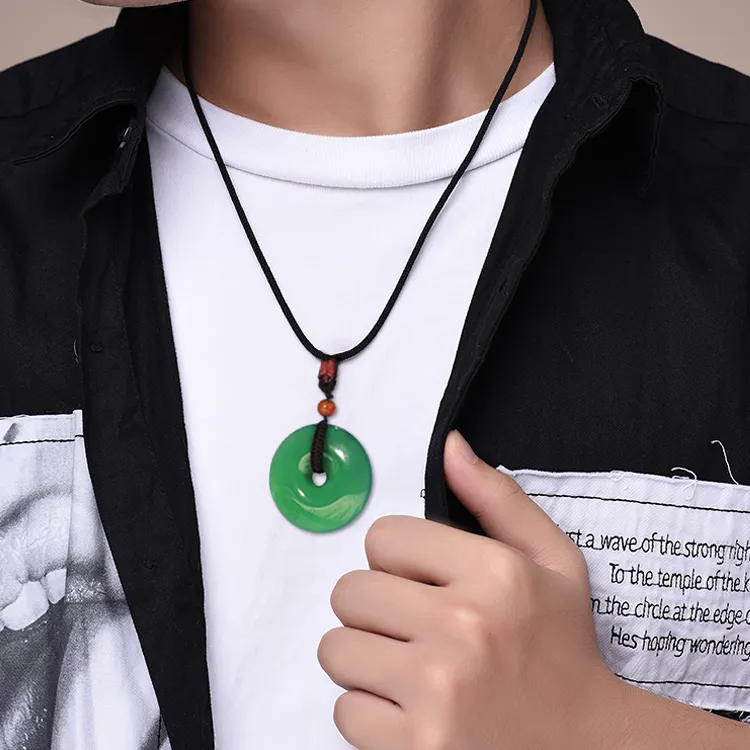 D.Get Chalcedony Necklaces Unisex-42