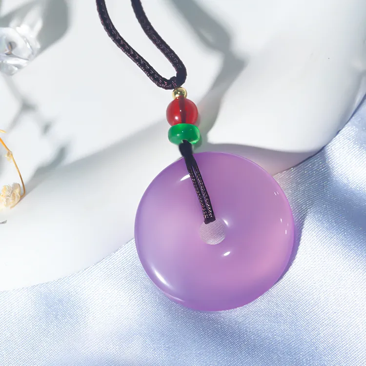 D.Get Chalcedony Necklaces Unisex-29