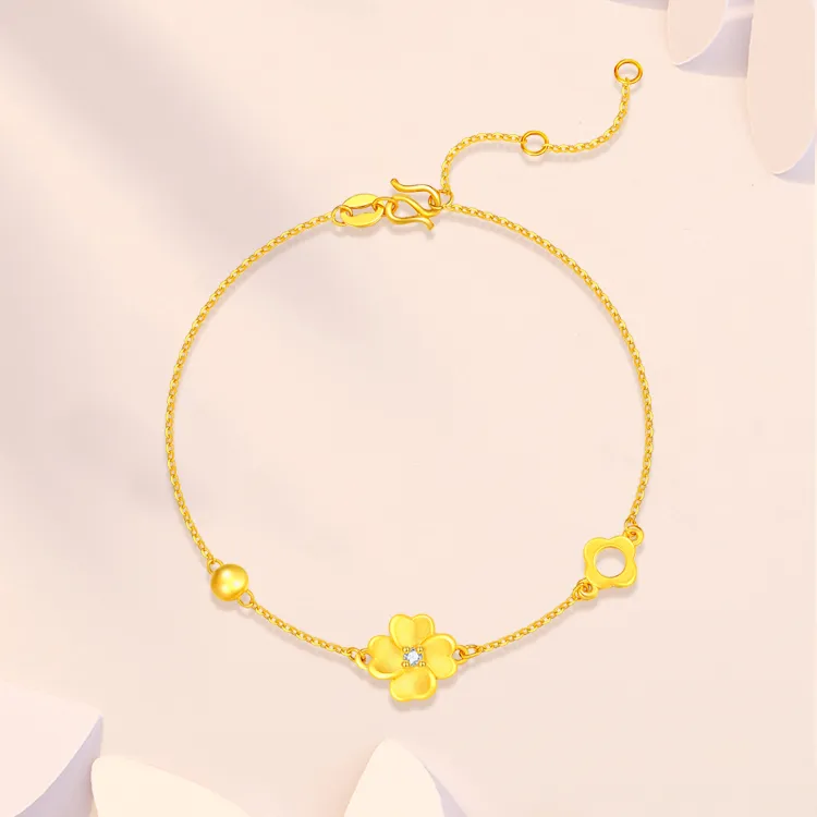D.Get Gold Bracelet Unisex-2