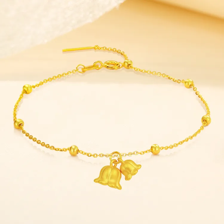 D.Get Gold Bracelet Unisex-1