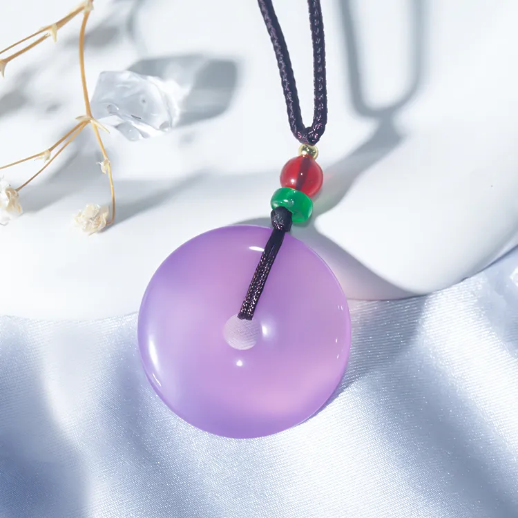 D.Get Chalcedony Necklaces Unisex-28