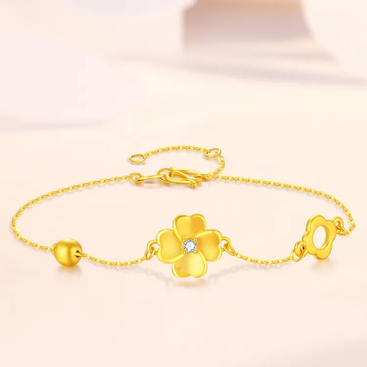 D.Get Gold Bracelet Unisex-3