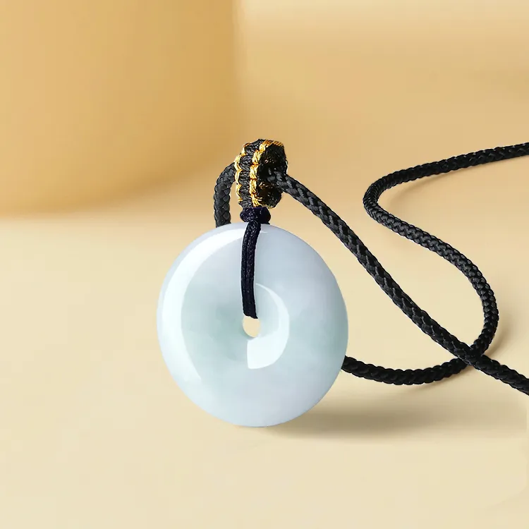 D.Get Glutinous Jade Jadeite Necklaces Unisex-3