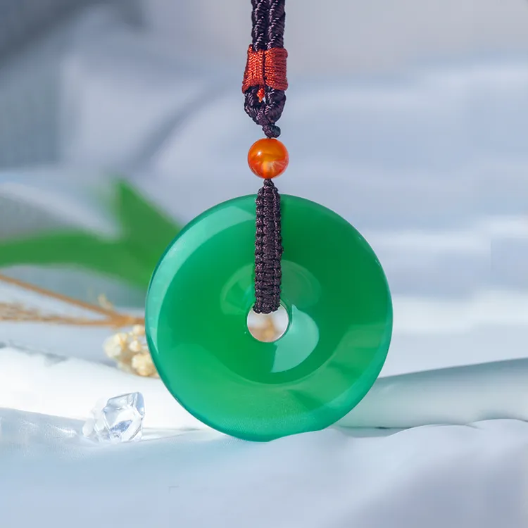 D.Get Chalcedony Necklaces Unisex-38