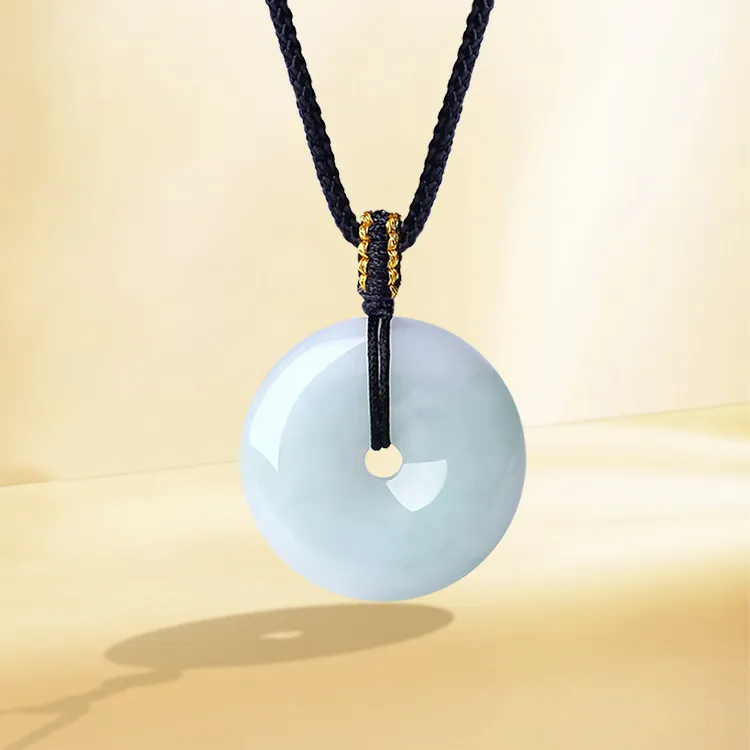 D.Get Glutinous Jade Jadeite Necklaces Unisex-2