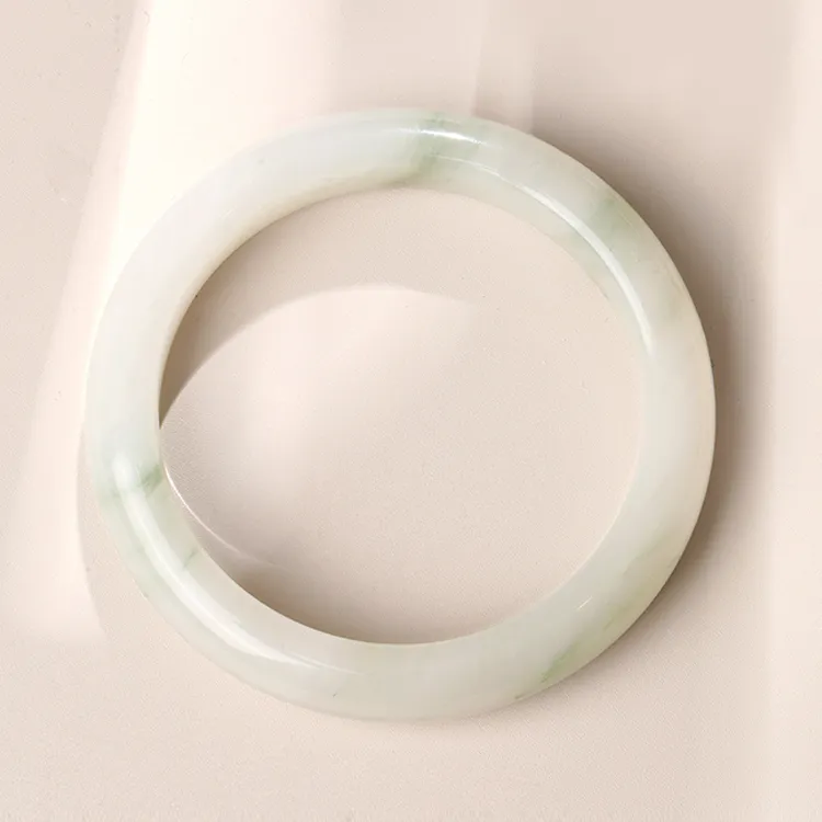 D.Get Tianshan Jade Bangles Unisex-2