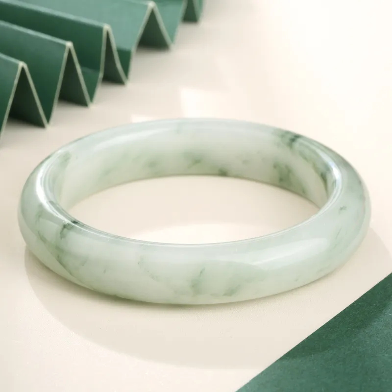 D.Get Tianshan Jade Bangles Unisex-1