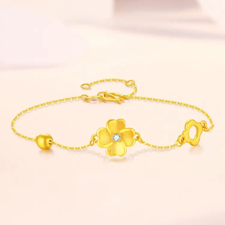 D.Get Gold Bracelet Unisex-1