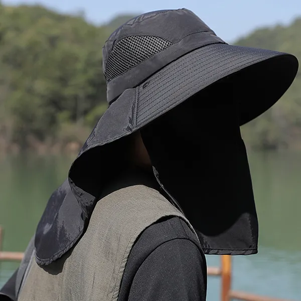 BETTERSAY Polyester Sun Protection Hats Unisex-2